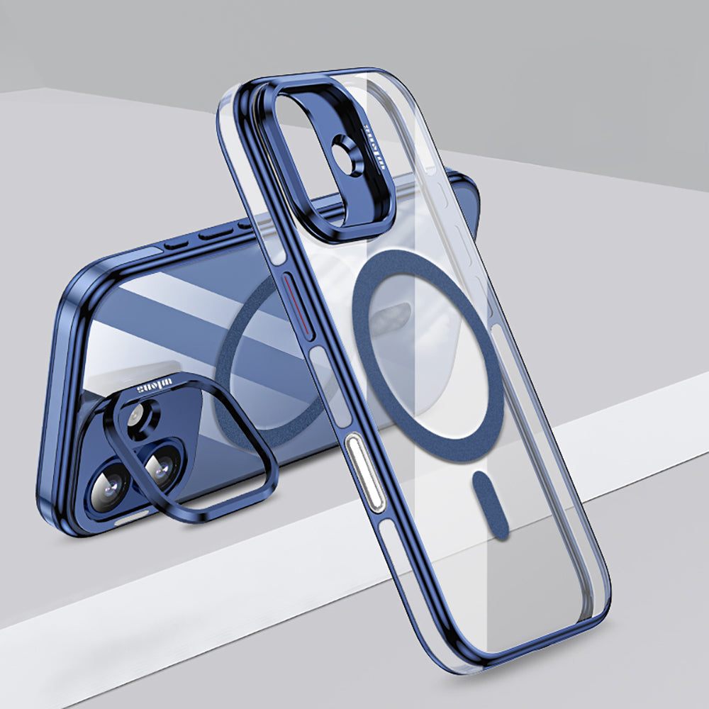 Wlons iPhone 17 M-safe Şarj Özellikli Standlı Efsane Kılıf Wlons iPhone 17 M-safe Şarj Özellikli Standlı Efsane Kılıf